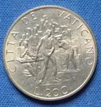 Vaticaanstad 200 lire 1989 Km 217, Verzenden, Overige landen, Losse munt