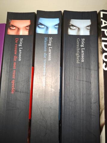 Stieg Larsson Millennium Trilogie - 3 Boeken beschikbaar voor biedingen