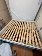 Lattenbodem IKEA Lindbaden 160x200 cm, Ophalen, Wit, Tweepersoons, Zo goed als nieuw