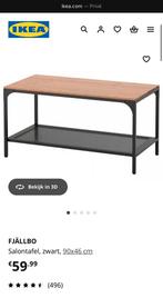 FJÄLLBO Salontafel, Huis en Inrichting, Tafels | Salontafels, Ophalen, 50 tot 100 cm, Metaal, Minder dan 50 cm