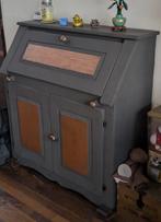 massieve secretaire, Huis en Inrichting, Ophalen, Gebruikt, Gepimpt klassiek
