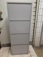 Metalen schoenenkasten, Huis en Inrichting, Kasten | Schoenenkasten, Ophalen, Gebruikt