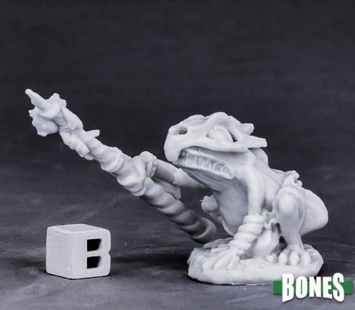 Reaper Miniaturen Mudcroak, Squog Shaman 77269 Dungeons, Hobby en Vrije tijd, Wargaming, Nieuw, Overige soorten, Figuurtje(s)
