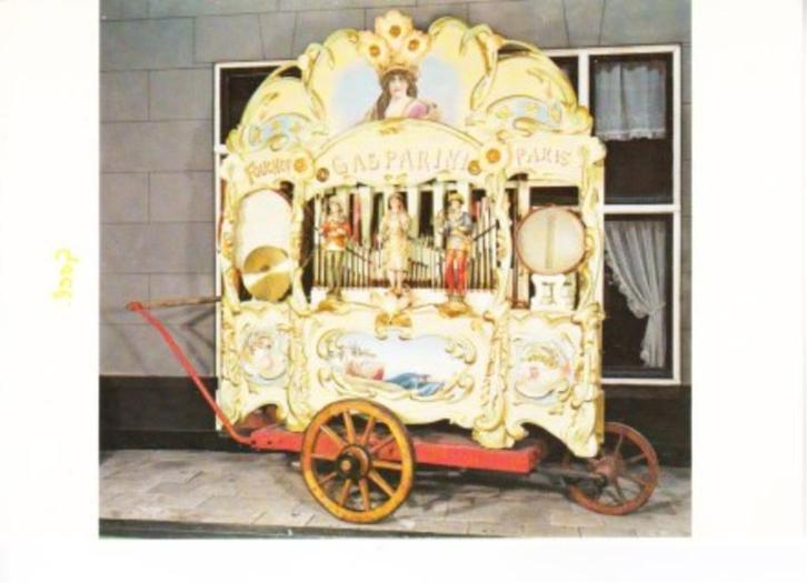 UTRECHT,- Draaiorgel met Boeksysteem Gasparini. 13-11, Verzamelen, Ansichtkaarten | Nederland, Ongelopen, Utrecht, 1960 tot 1980