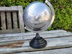 vintage mooie chrome wereldbol, Huis en Inrichting, Woonaccessoires | Wereldbollen, Ophalen of Verzenden