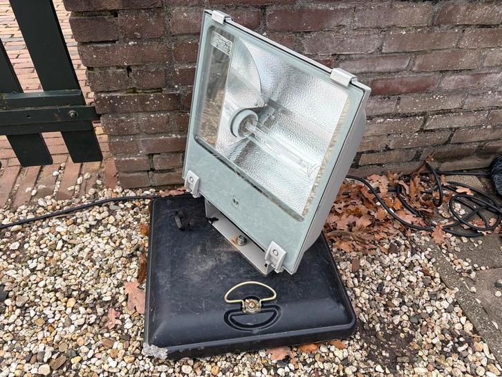 Gasontladingslamp 400W - Flame kleur, Doe-het-zelf en Verbouw, Bouwverlichting, Gebruikt, Lamp met armatuur, 200 tot 500 watt