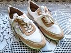 OPRUIMING - Mooie leren dames sneakers - MEDICUS - Maat 39 H, Wit, Ophalen of Verzenden, Sneakers of Gympen, Zo goed als nieuw