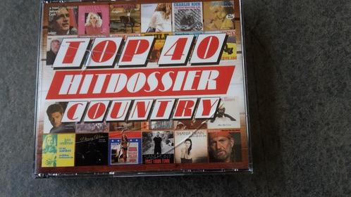 4CD box Top 40 Hitdossier Country, Cd's en Dvd's, Cd's | Verzamelalbums, Zo goed als nieuw, Country en Western, Boxset, Ophalen of Verzenden