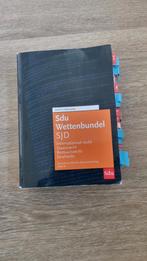 Sdu Wettenbundel SJD 2022-2023, Boeken, Studieboeken en Cursussen, Ophalen of Verzenden, Gelezen, HBO, Sdu