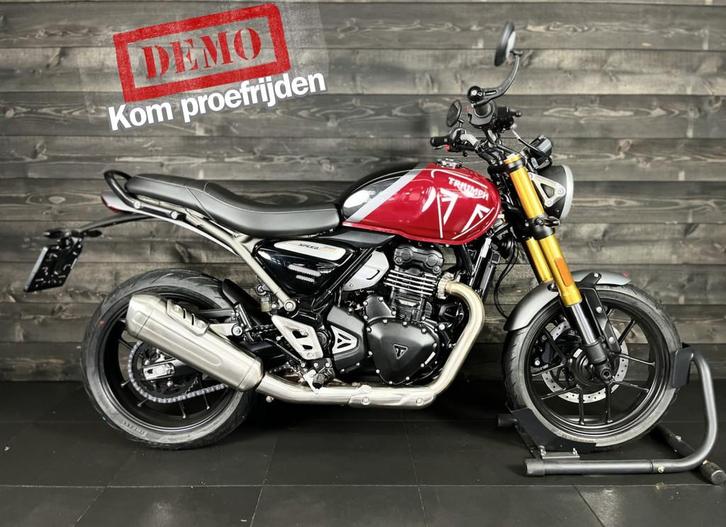 Triumph SPEED 400 CARNIVAL RED DEMO (bj 2025), Motoren, Motoren | Triumph, Bedrijf, Overig, 12 t/m 35 kW