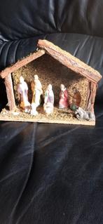 Kerststal met figuren, Ophalen of Verzenden