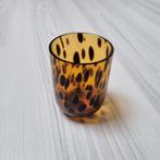 Leopard / luipaard / panter waxinelichthouder, Huis en Inrichting, Woonaccessoires | Kandelaars en Kaarsen, Ophalen of Verzenden