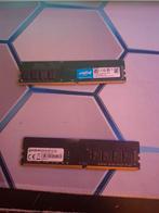 2x 16GB DDR4 RAM Geheugen, Ophalen, DDR4, Zo goed als nieuw, Desktop