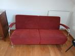 Vintage Leolux Bank, Ophalen, Gebruikt, 150 tot 200 cm, Tweepersoons