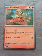 Growlithe promo 24 holo, Ophalen of Verzenden, Zo goed als nieuw, Losse kaart