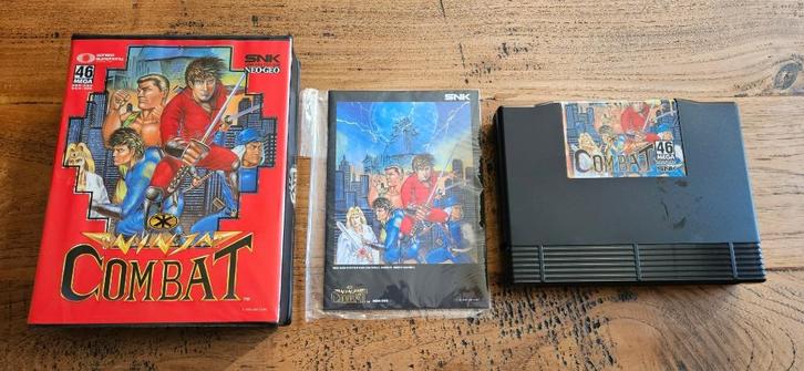Ninja Combat (compleet, Neo Geo AES), Spelcomputers en Games, Games | Overige, Zo goed als nieuw, 2 spelers, Ophalen of Verzenden