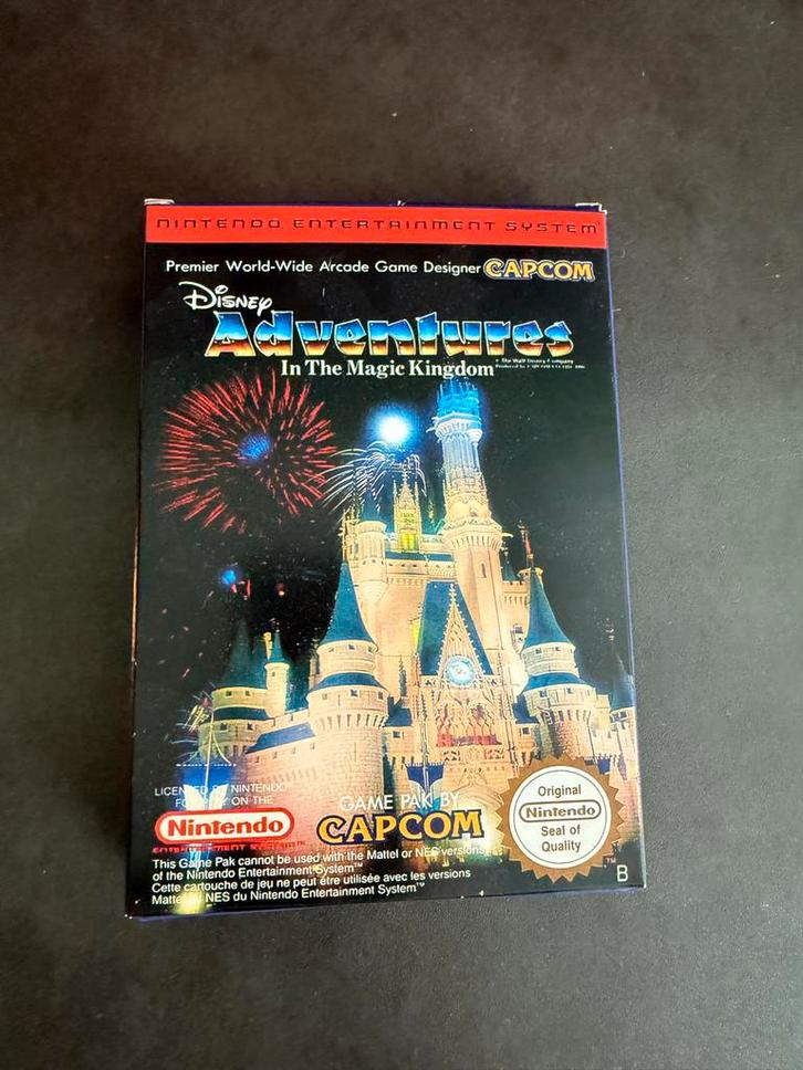 Disney Adventures NES Compleet, Spelcomputers en Games, Games | Nintendo NES, Gebruikt, Avontuur en Actie, 1 speler, Vanaf 3 jaar