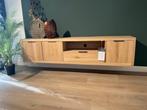 TV meubel Capri zwevend, Ophalen, Modern eiken, Schoonebeek, Info@joldersma-wonen.nl