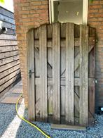 Hardhouten tuinpoort, Tuin en Terras, Schuttingen, Ophalen, 3 tot 6 meter, Hout, 1 tot 2 meter