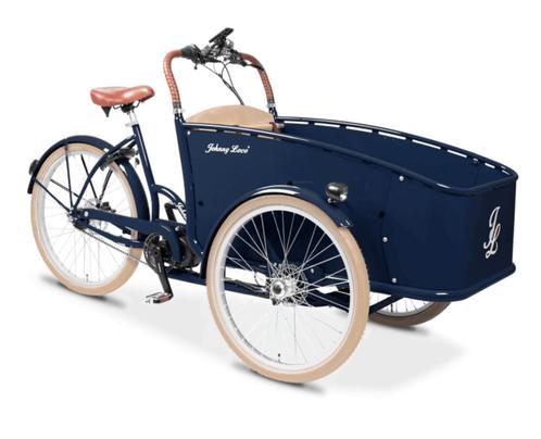 Johnny Loco E-cargo 5.2 bakfiets nu van 4999,- voor 3999,-!, Fietsen en Brommers, Fietsen | Bakfietsen, Nieuw, Johnny Loco, 4 kinderen of meer
