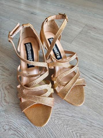 Pumps / dansschoenen Silhouette goud glitter maat 37, 5 eur beschikbaar voor biedingen