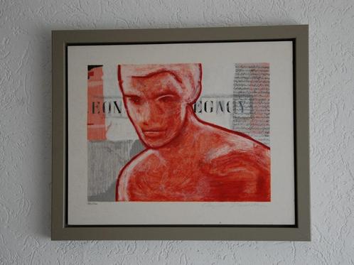 Casper Faassen zeefdruk schilderij., Antiek en Kunst, Kunst | Schilderijen | Modern, Ophalen