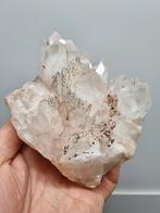 Mooi cluster van Bergkristal, kaarskwarts, Ophalen of Verzenden, Mineraal
