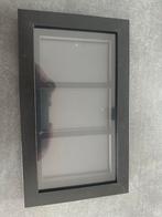 Zwart fotolijst vor 3 PSA Slabs - neer te zetten of ophangen, Ophalen of Verzenden, Zo goed als nieuw