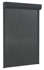 Elektrisch ritsscreen antraciet (3x) met afstandsbediening, Tuin en Terras, Zonneschermen, Ophalen, Minder dan 250 cm, 150 tot 300 cm