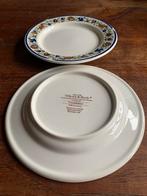 2 vintage Villeroy en Boch gebaksschotels, Huis en Inrichting, Keuken | Servies, Overige stijlen, Ophalen of Verzenden, Zo goed als nieuw