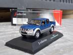 Nissan Navara D22 2.5 Di Aruba Blue/Silver 1/43 J-Collection, Ophalen of Verzenden, Nieuw, Auto, Kyosho