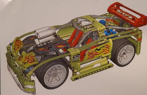 Lego Racers 8649 Nitro Menaco, Kinderen en Baby's, Speelgoed | Duplo en Lego, Zo goed als nieuw, Lego, Complete set, Ophalen of Verzenden
