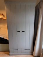 WOOOD Connect Kledingkast Grijs - Stellendam, Huis en Inrichting, Ophalen, Zo goed als nieuw, 50 tot 75 cm, 150 tot 200 cm
