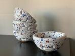 Vintage Studio Wabi Sabi Kleurrijke Dots Aardewerk Kommen, Gebruikt, Ophalen of Verzenden, Kom(men), Overige stijlen