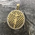 14k gouden hanger jezus kruis model, Ophalen of Verzenden, Nieuw, Goud
