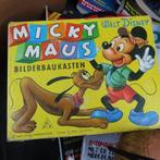 puzzel blokken Disney Mickey Mouse voor 6 puzzels 60er jaren, Verzamelen, Verzenden, Mickey Mouse, Gebruikt, Overige typen