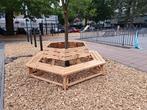Robuuste douglas boombank tuinbank om boom maatwewrk mogelij, Ophalen of Verzenden, Nieuw, Hout
