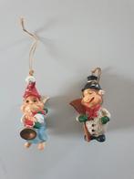 2 x Kerst Laaf engel en straatveger., Ophalen of Verzenden, Zo goed als nieuw