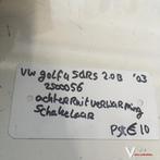Vw Golf 4 2003  5drs 2.0 B Wagennr 2500056  Achterruitverwar