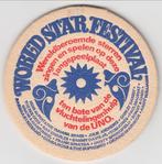 1 HEINEKEN WORLD STAR FESTIVAL BIERVILTJE, Verzamelen, Ophalen of Verzenden, Gebruikt, Viltje(s), Heineken