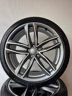 20” Audi A6 C7 velgen + Pirelli zomerbanden, Ophalen, Gebruikt, 255 mm, Banden en Velgen