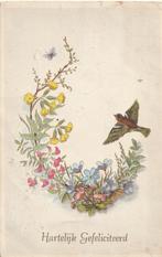 BLOEM BLOEMEN JAREN 50 ZEER MOOIE OUDE KAART KH456, Verzenden, 1940 tot 1960, Gelopen, Overige thema's