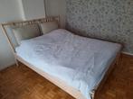 Ikea 2 persoonsbed björksnäs, Huis en Inrichting, Ophalen, Overige kleuren, Tweepersoons, Zo goed als nieuw