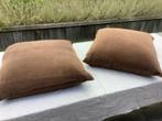2 nieuwe grote zitkussens, poef 60 x 60 x 20, Ophalen, Nieuw, Stof, 50 tot 75 cm