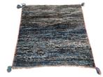 Handgeknoopt Perzisch wol Gabbeh tapijt Square 98x100cm, 50 tot 100 cm, Crème, Modern Gabbeh Persian Perzisch vintage oosters