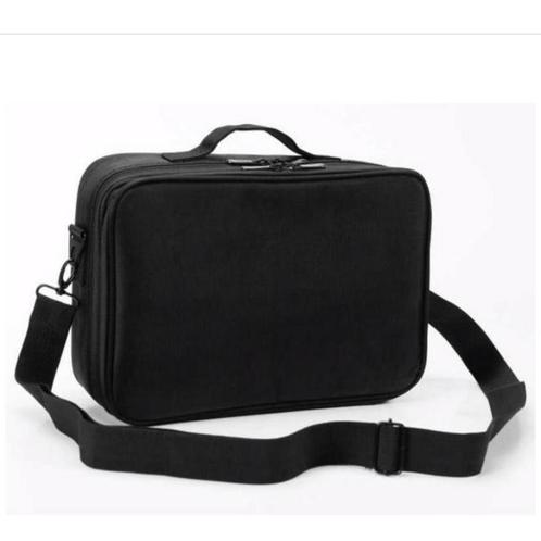Make-up koffer, Sieraden, Tassen en Uiterlijk, Beautycases, Zo goed als nieuw, Softcase, Zwart, Ophalen of Verzenden