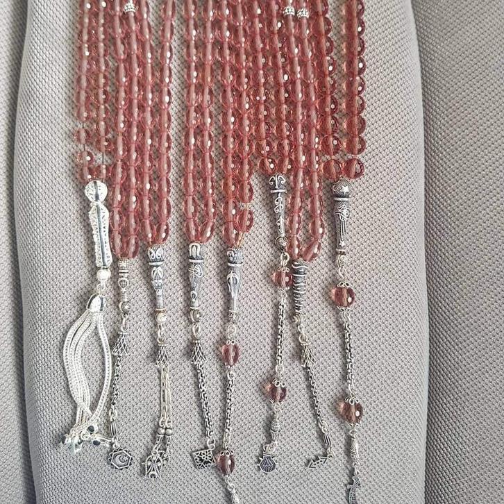 Tesbih met kralen - Zultanite  DOĞAL TAŞ TESBIH ZÜLTANİT TAS, Sieraden, Tassen en Uiterlijk, Armbanden, Nieuw, Overige materialen
