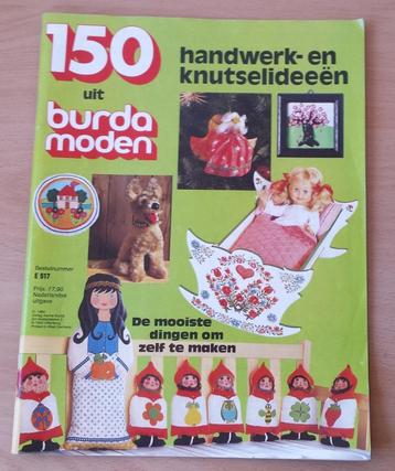 Burda Moden - 150 Handwerk- en Knutselideeën - 1980 beschikbaar voor biedingen