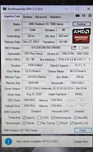 XFX AMD Radeon HD 7870 beschikbaar voor biedingen