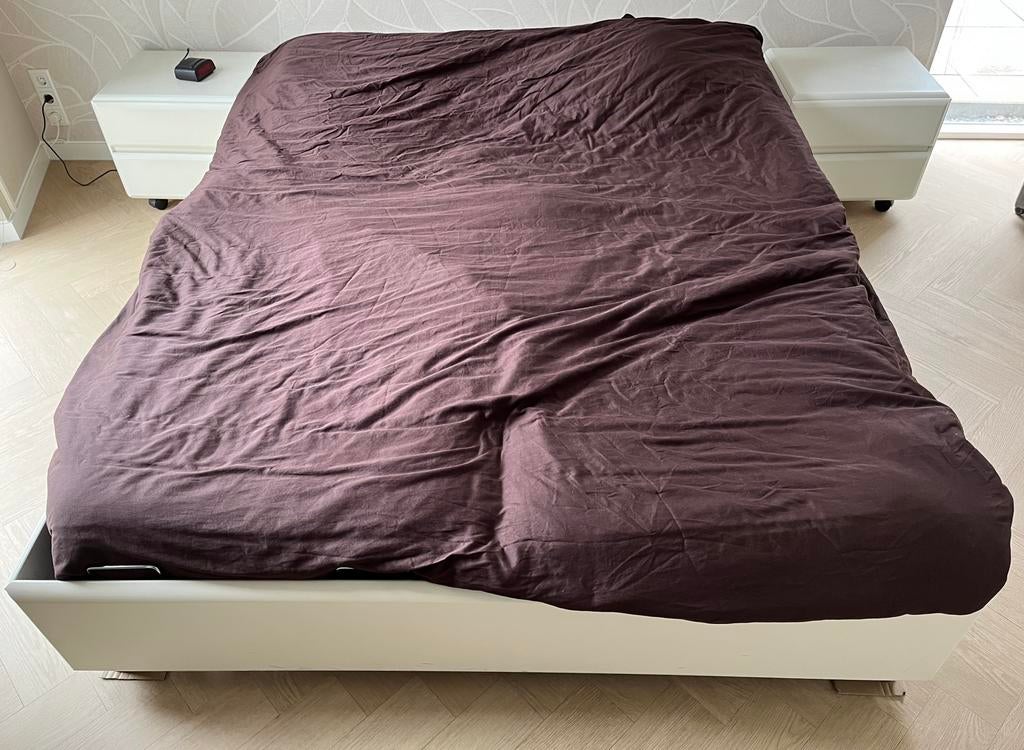 Bedomtrek (wit MDF), Ophalen, Overige materialen, Gebruikt, Wit